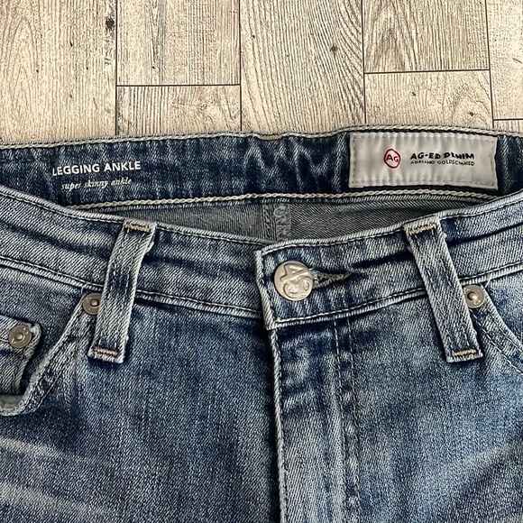 AG Adriano Goldschmied Legging Ankle- Super skinny Ankle-   27R - Picture 2 of 15